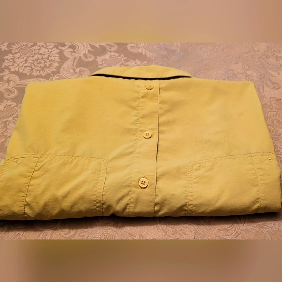 COLUMBIA TITANIUM OMNI-DRY GREEN OLIVE, SHORT SLEEVES, CASUAL MENS SHIRT,  LARGE - Picture 12 of 13